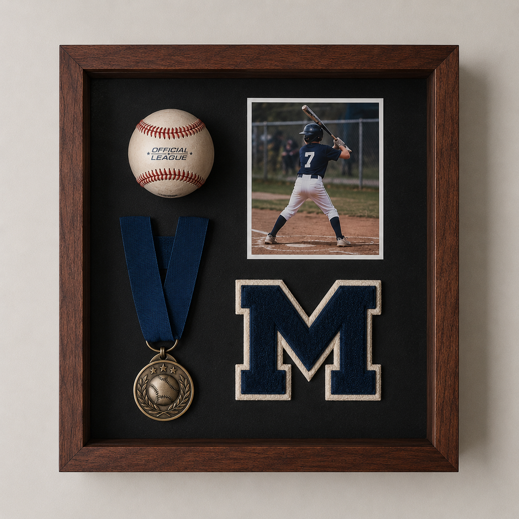 Custom Made Hardwood Shadow Box