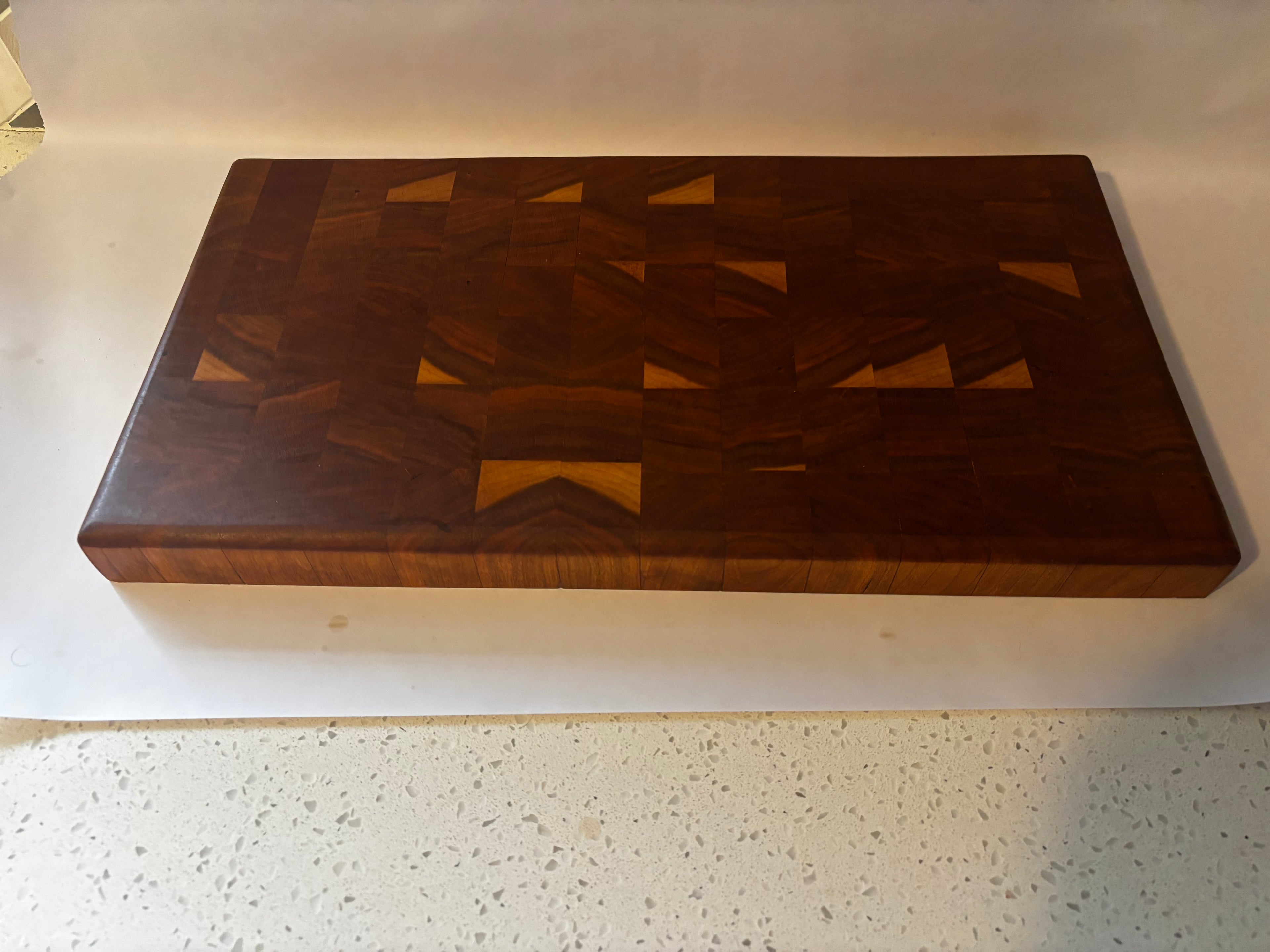 End Grain Cherry Cutting Board