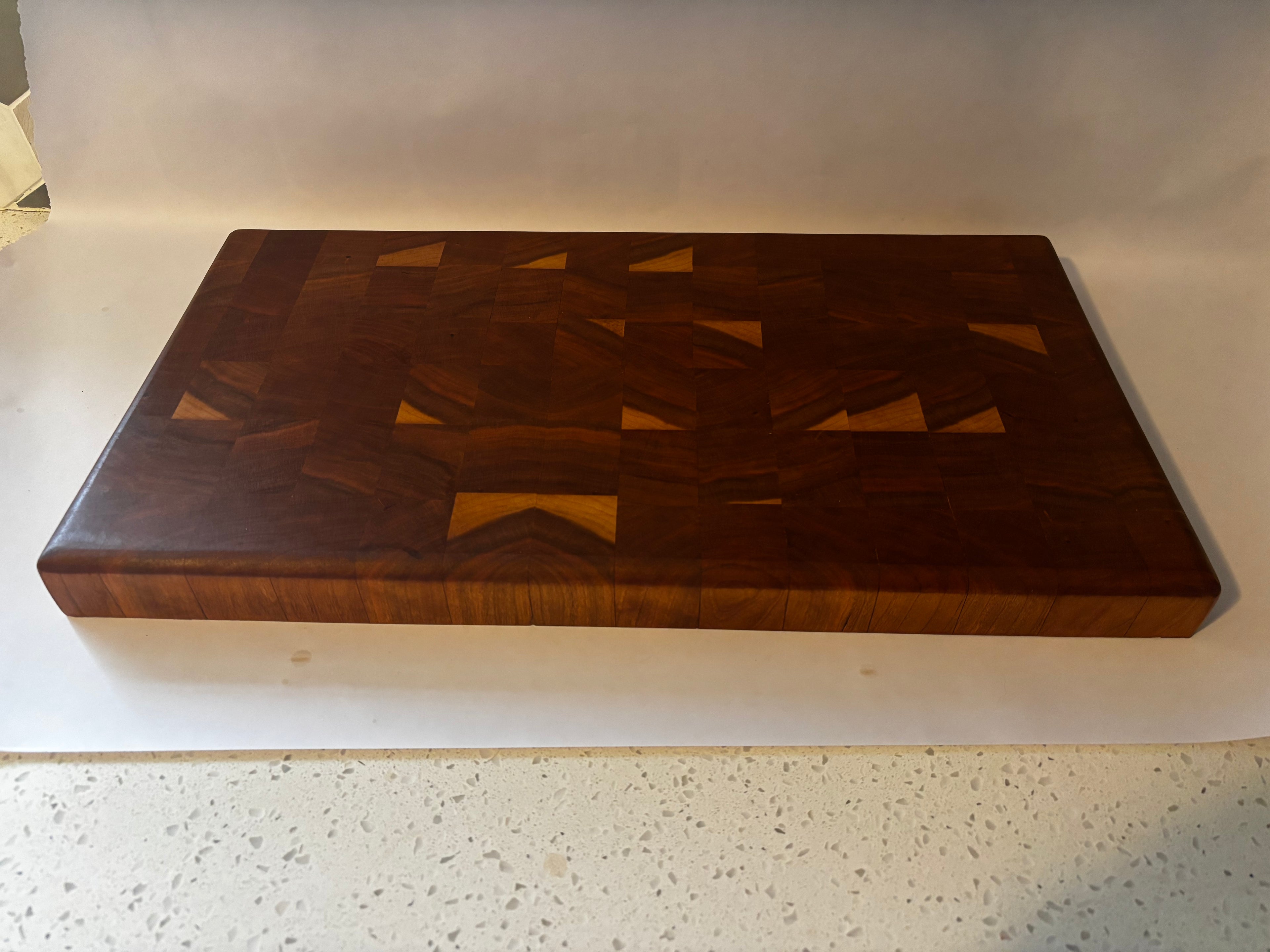 End Grain Cherry Cutting Board